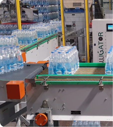 Product Handling for Cases, Bags, and Crates