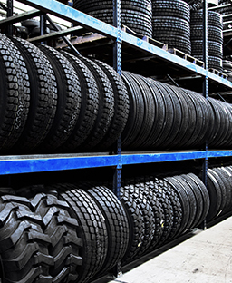TyreIndustrial-grade construction designed to support heavy tire loads in manufacturing and distribution