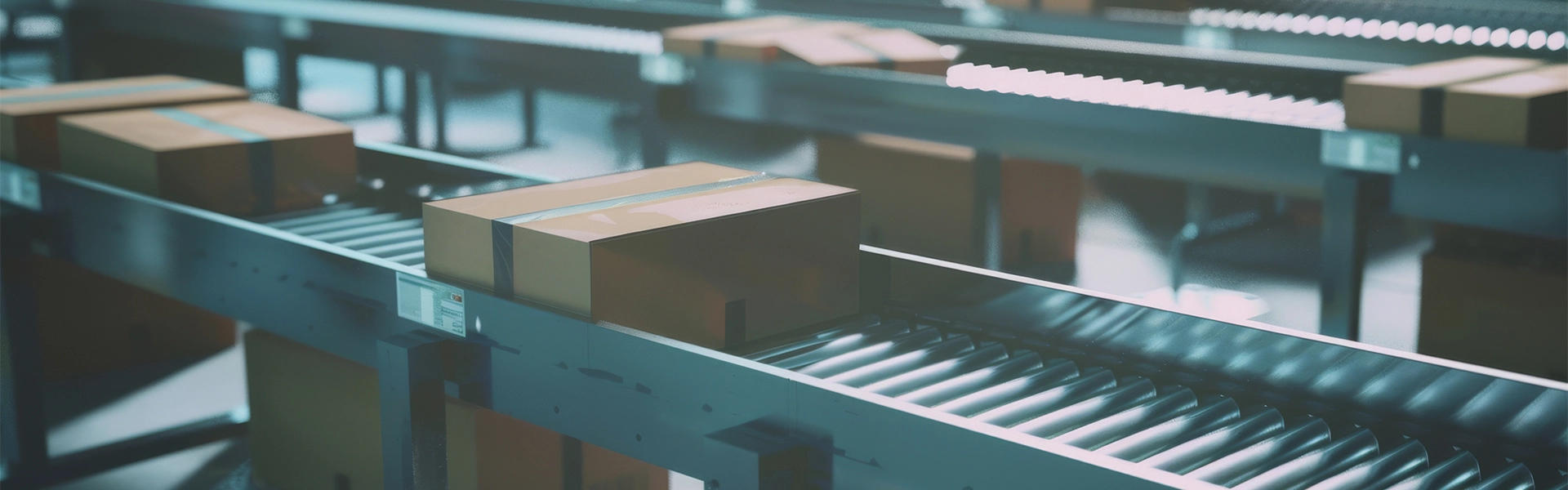 Warehouse Material Handling Conveyors