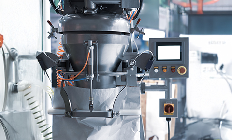 Integrating a Bag Packing Machine in Production Line