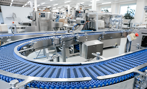 custom conveyor system in automated packaging line for cost and performance comparison