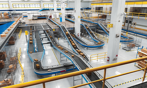 industrial conveyor systems streamlining end of line packaging and material handling operations