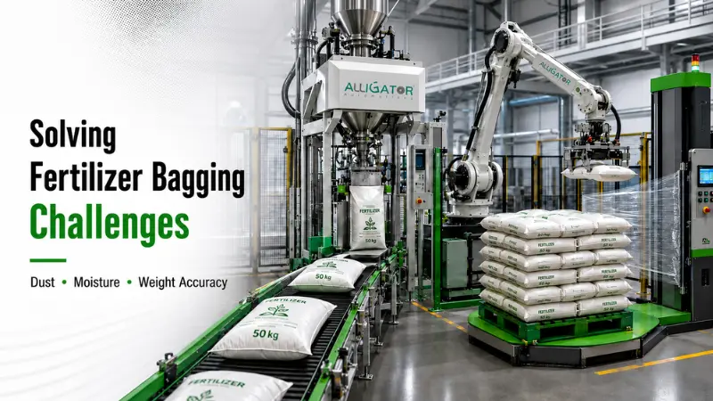 Automated fertilizer bagging